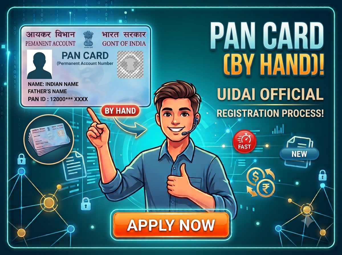 PAN Card (By Hand)