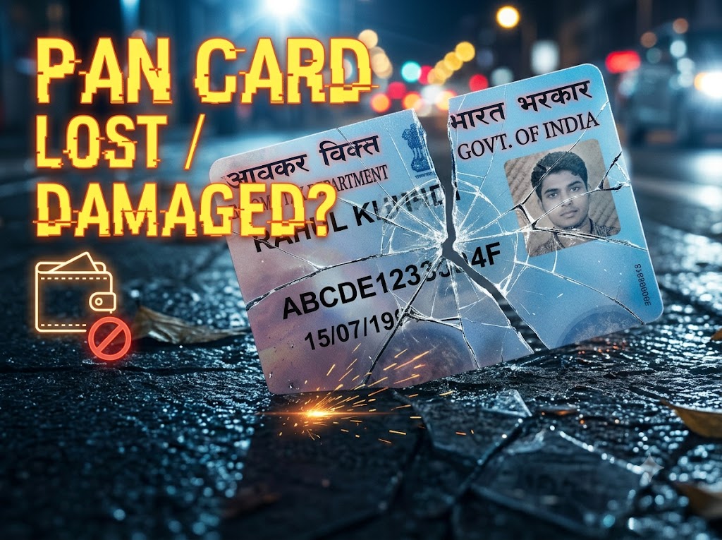 PAN Card Lost/Damaged